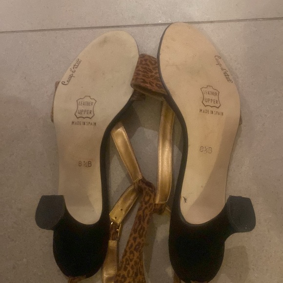 Coup d’Etat Vintage Cheetah Kitten Heels - Picture 4 of 5